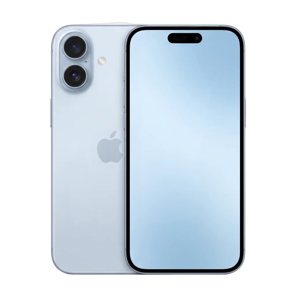 iPhone front and back view